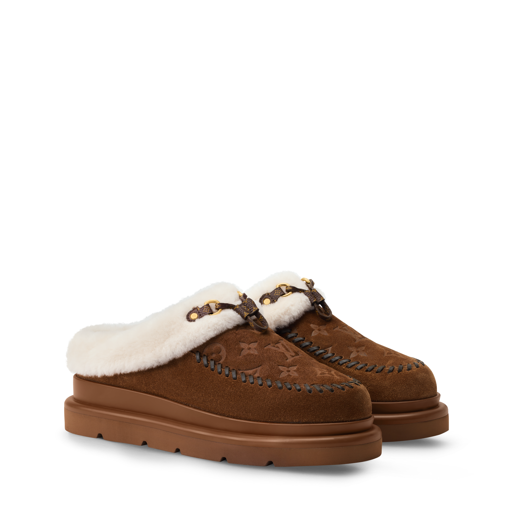 Brown Mules and Slides Shoes | LOUIS VUITTON